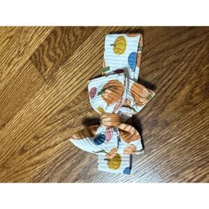 Mudpie Pumpkin Headband Size 9-12 mo
